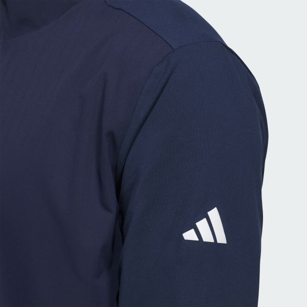 adidas Ultimate365 Tour Quarter-Zip Pullover - Blue | Free