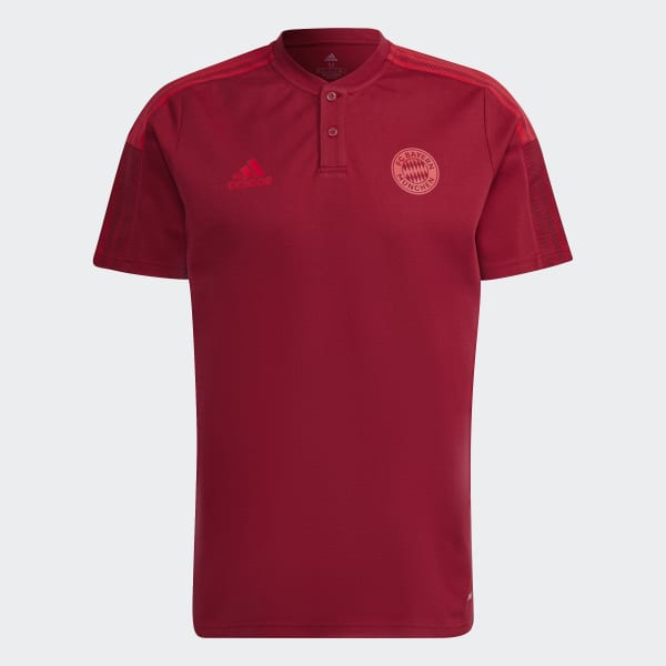 Κόκκινο FC Bayern Tiro Polo Shirt BH337