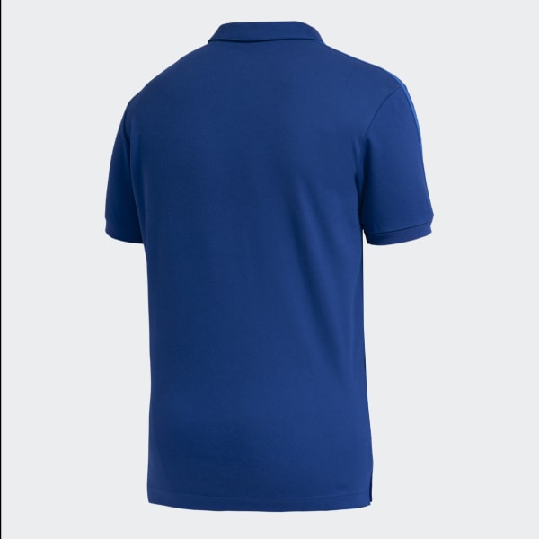 Azul Camisa Polo 3-Stripes Boca Juniors JLD30