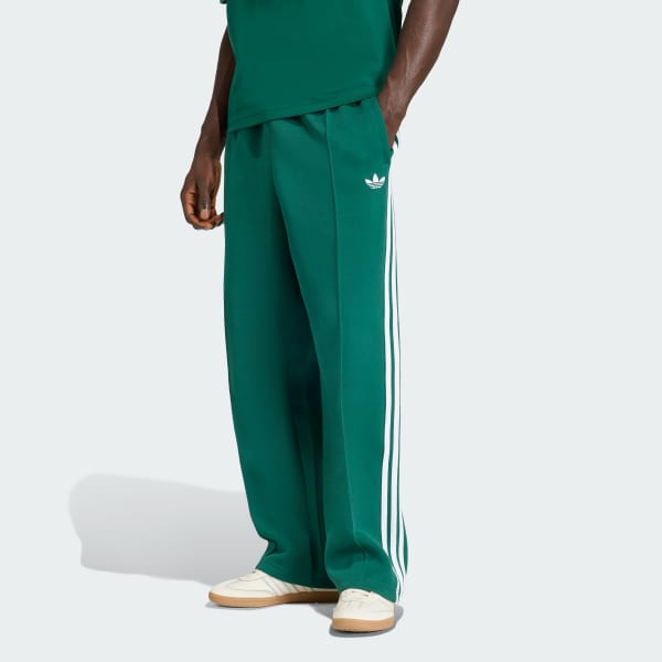 zelená Tepláky Adicolor Spacer Baggy Track Pants