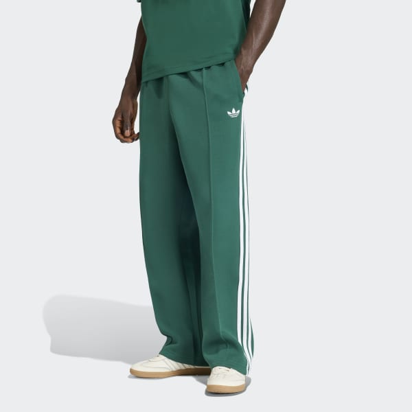 adidas Adicolor Spacer Baggy Track Pants - Green | Free Shipping