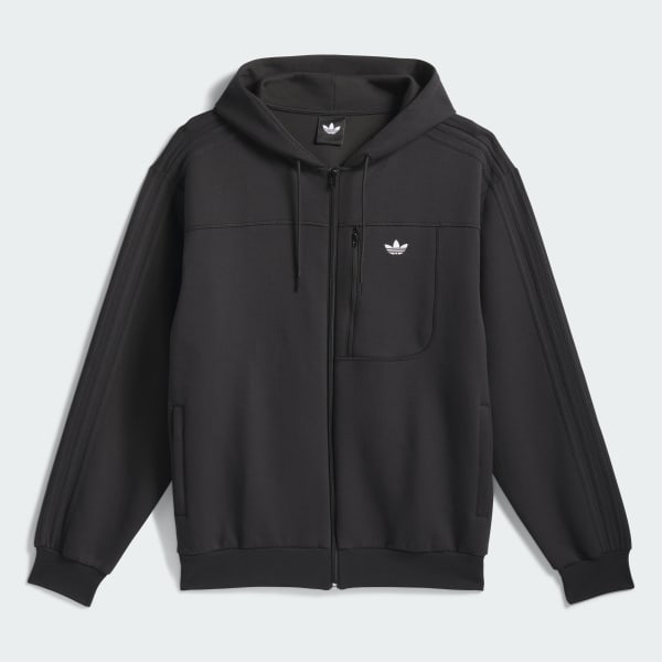 zwart Skateboarding Technical Fleece Jack