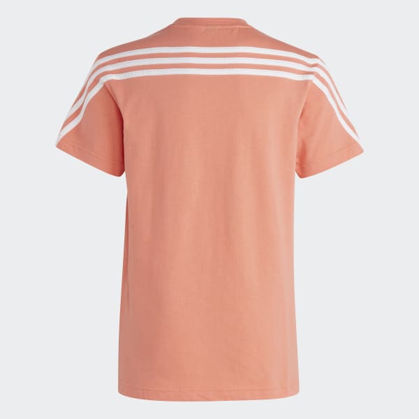 Πορτοκαλί Future Icons 3-Stripes Tee
