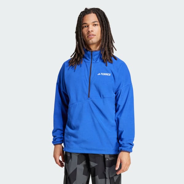 Azul Chaqueta Anorak Terrex Multi Climawarm de paño