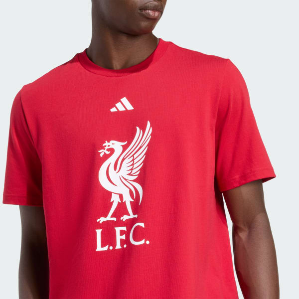 adidas Liverpool FC DNA Graphic Tee - Red | Free Shipping with