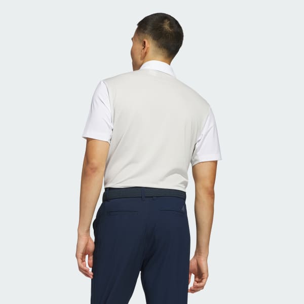 White Ultimate365 Hybrid Polo Shirt