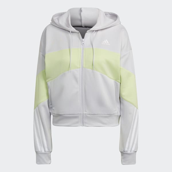 Grey adidas Sportswear Bold Block Track Suit