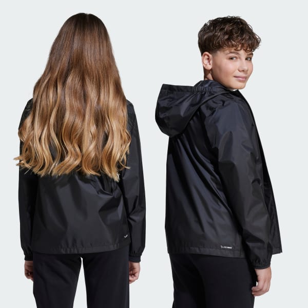 Schwarz kids Regenjacke