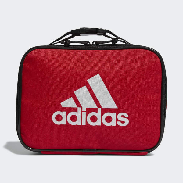 red adidas lunch box
