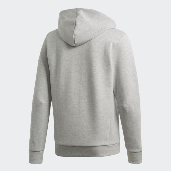 Grey adidas hoodie outlet