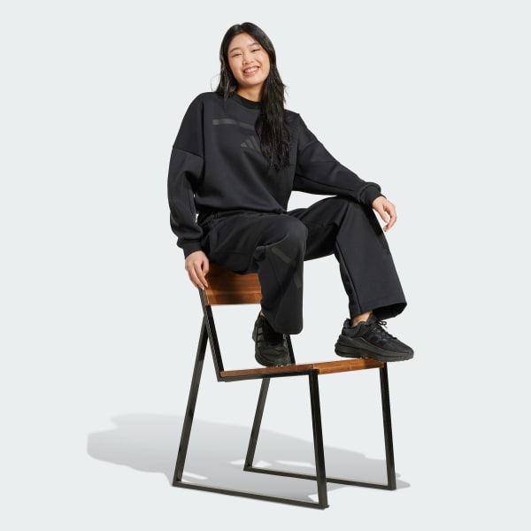 Siyah adidas Z.N.E. Sweatshirt