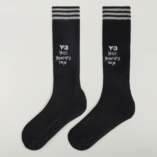 アディダス Y-3 HERITAGE HIGH SOCKS - ブラック | アディダス ジャパン