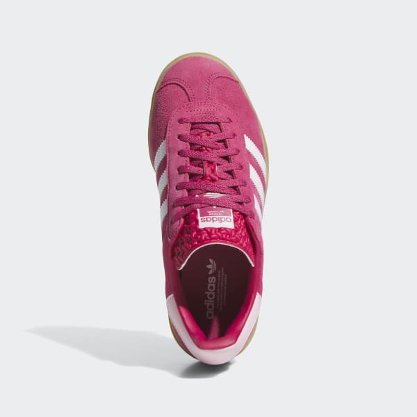 Adidas gazelle white and pink outlet