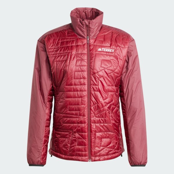 Burgundy TERREX XPERIOR VARILITE PRIMALOFT JACKET