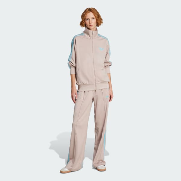 adidas Adicolor Classic Firebird Loose Track Top - Brown