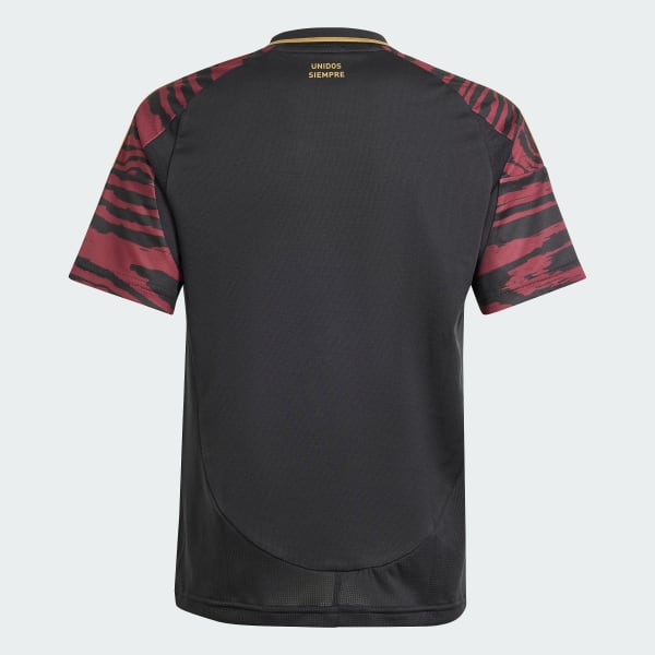 Negro Camiseta Visitante Selección Peruana 2024 Niños