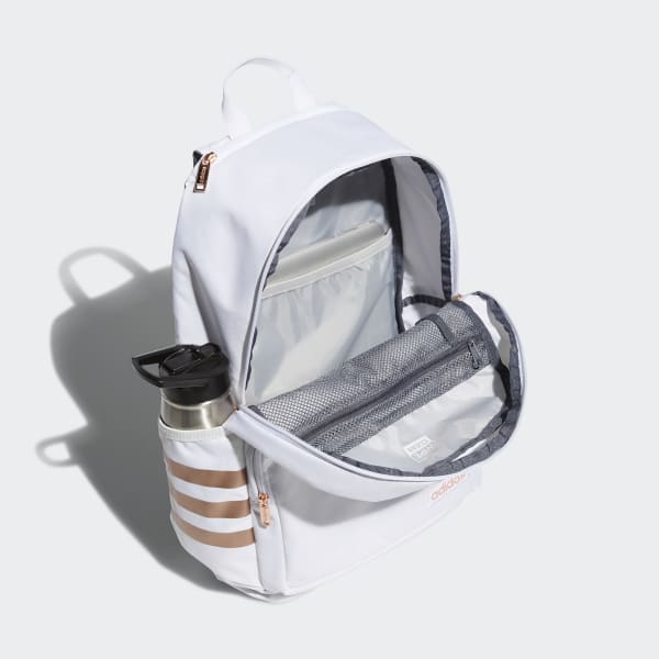 Classic 3-Stripes Backpack - White | Kids' Training | adidas