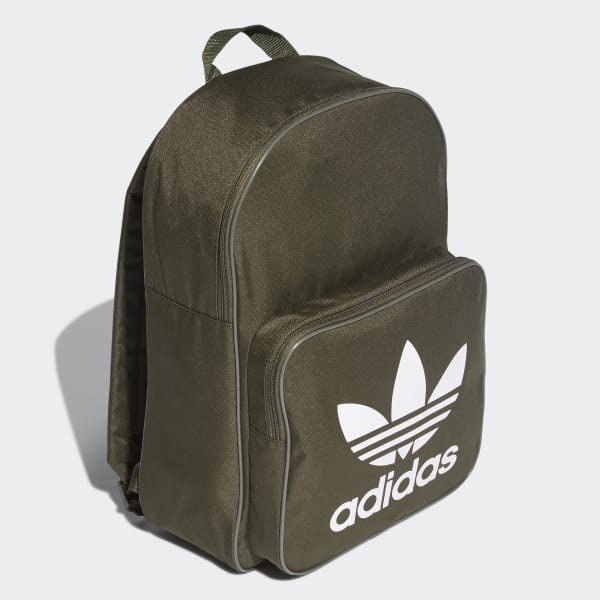 adidas originals trefoil logo backpack in black