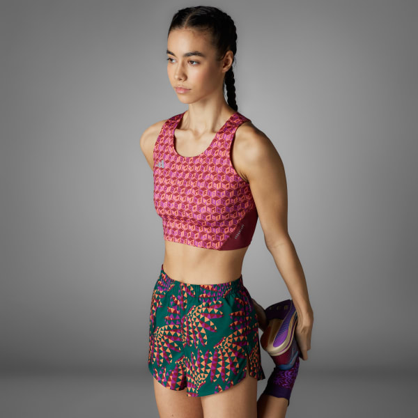 Top Adizero x FARM - Borgonha adidas | adidas Brasil