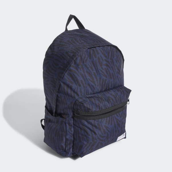 Grey Classic Fabric Graphic Backpack WH115