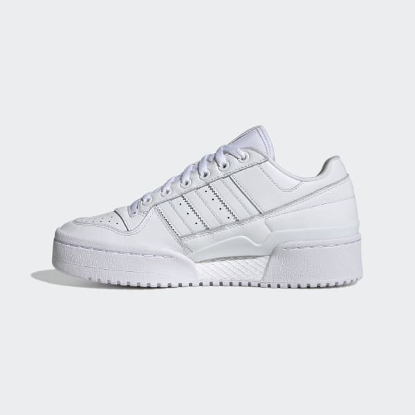 ◆adidas◆ Forum Bold Stripe White Pink ID0404 New Adidas Women's Forum Bold Stripes Shoes - White/ Pink