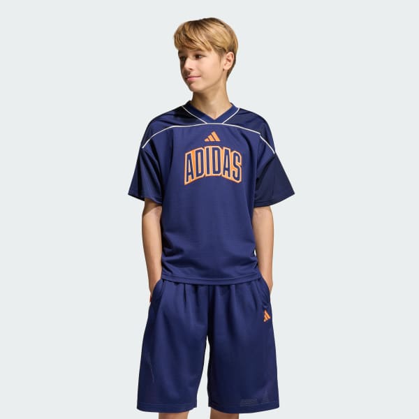 Blue STADIUM MESH BASKETBALL SHIRT