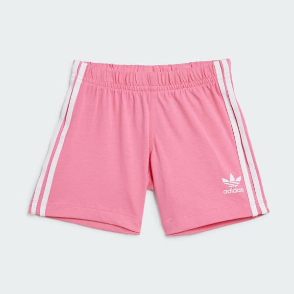 Rosa Conjunto Camiseta y Shorts Trifolio