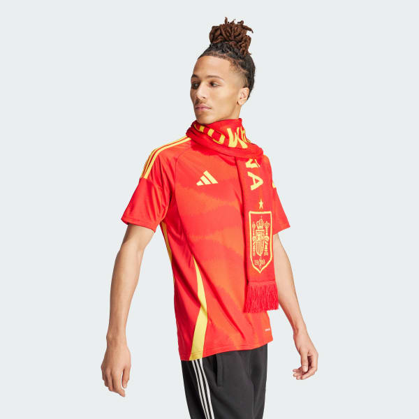 สีแดง เสื้อฟุตบอลชุดเหย้า Spain 24