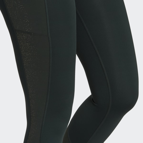 Verde Licras de Entrenamiento Optime Pretina Alta CT599