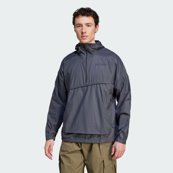 Grigio Anorak Terrex Xploric Wind