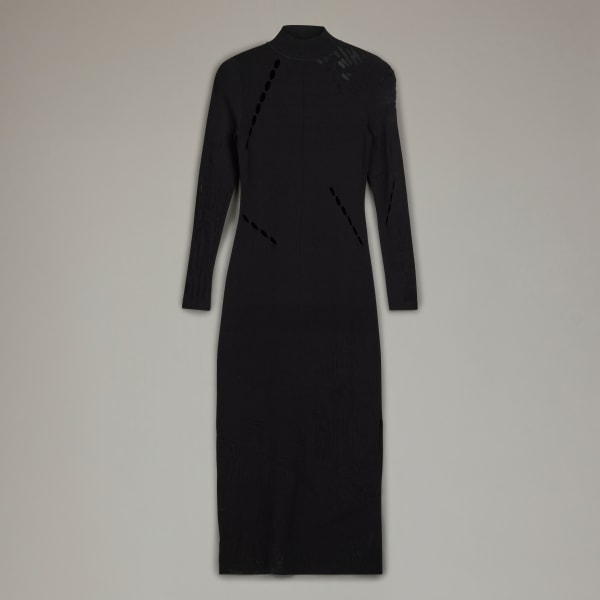 adidas Y-3 Ingesan Knit Dress - Black | adidas India