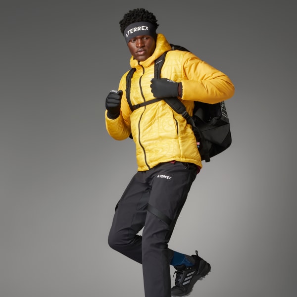 Amarillo CASACA CON CAPUCHA TERREX XPERIOR VARILITE PRIMALOFT