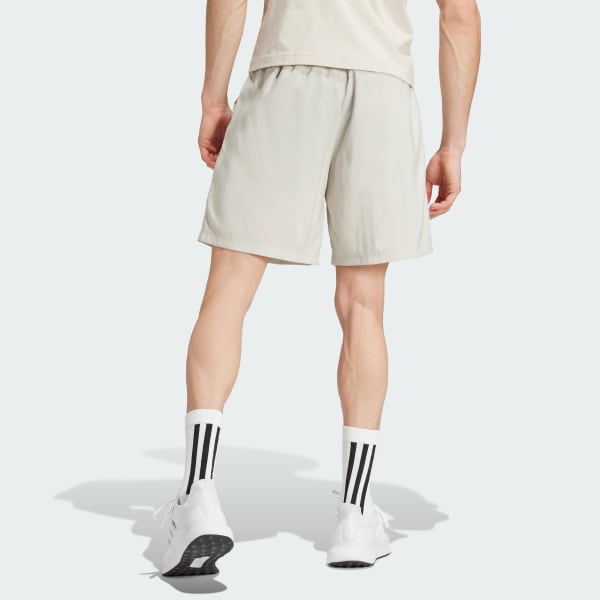 Beige AEROREADY Essentials Chelsea Small Logo Shorts