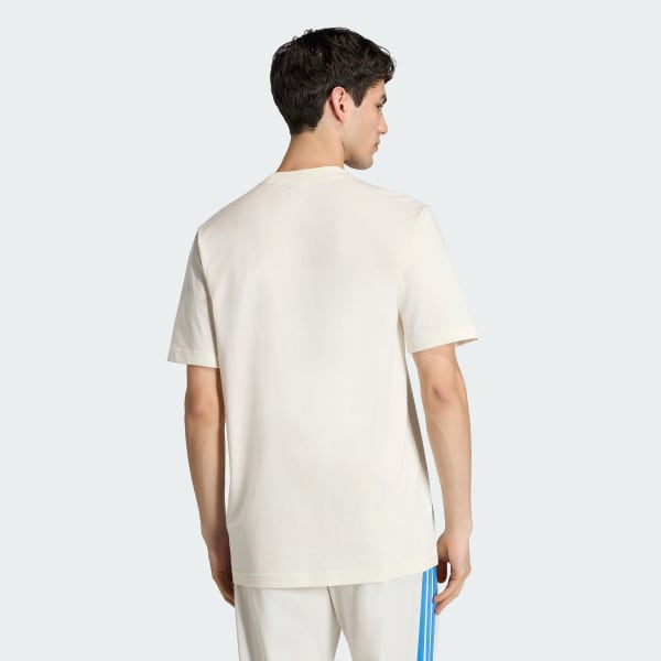 White Essentials Small Logo Single Jersey Tee