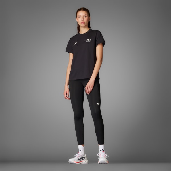 Preto Camiseta para corredores (gênero neutro)