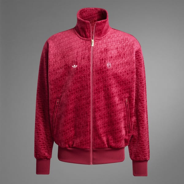 adidas Jude Bellingham Track Top - Burgundy | Free Shipping