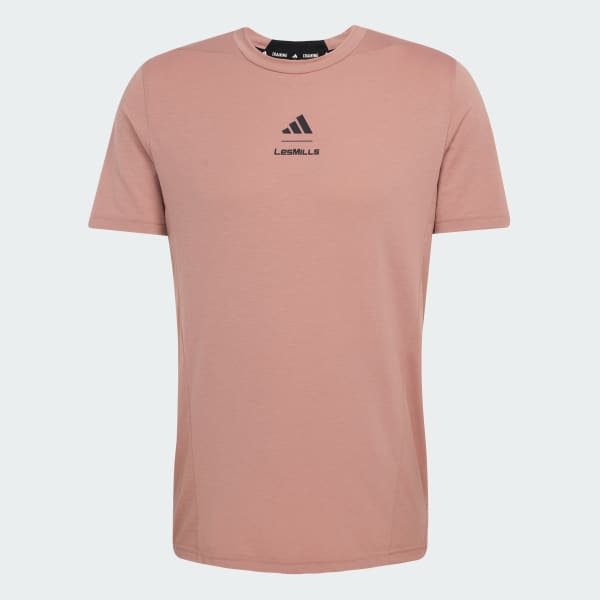 ピンク Les Mills グラフィック 半袖Tシャツ