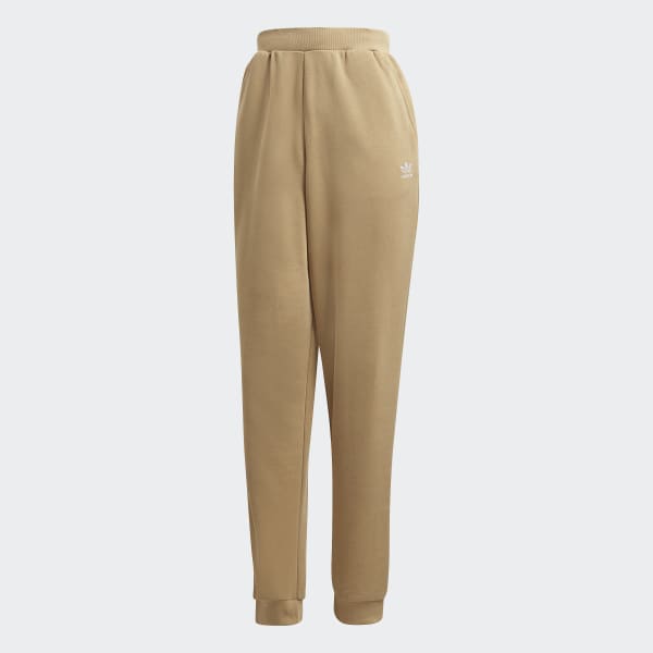 Adidas originals essentials best sale cuffed joggers in beige
