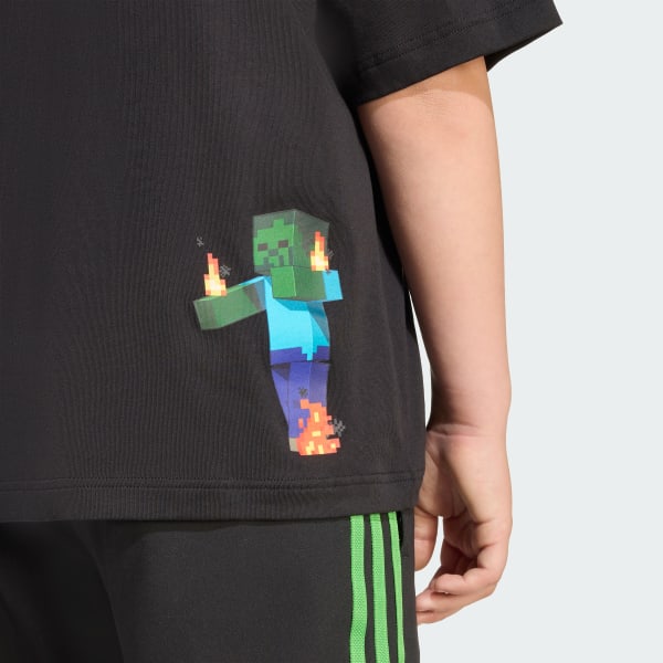 Remera adidas x Minecraft para niños