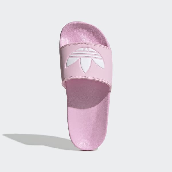 dust pink adidas slides