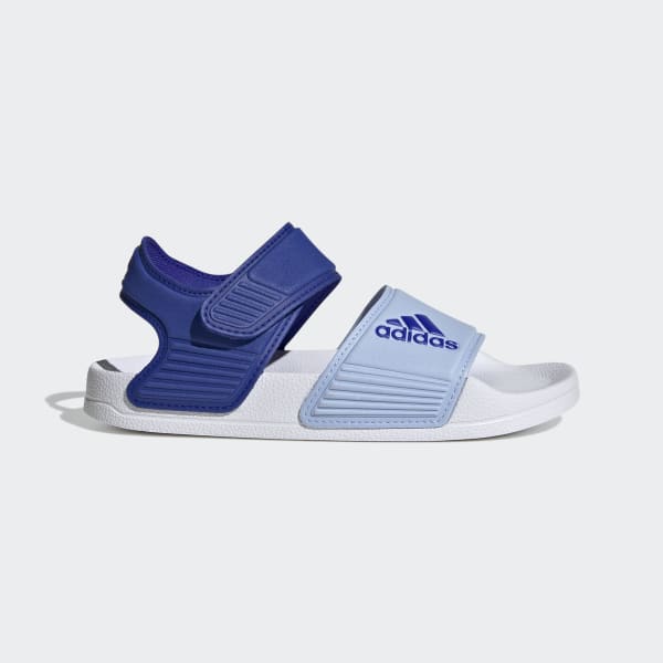 Blue adidas sandals 2025