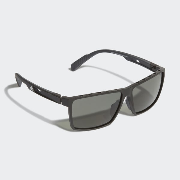 Schwarz Sport Sonnenbrille SP0034