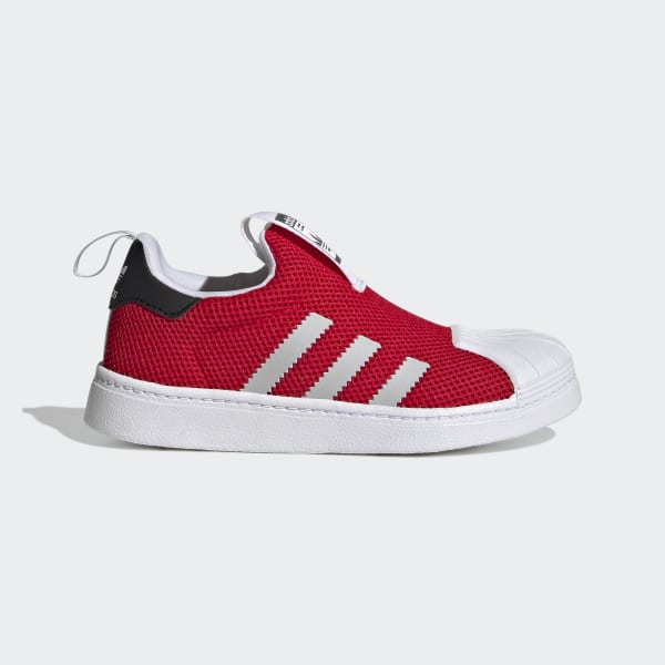 Red Superstar 360 Shoes