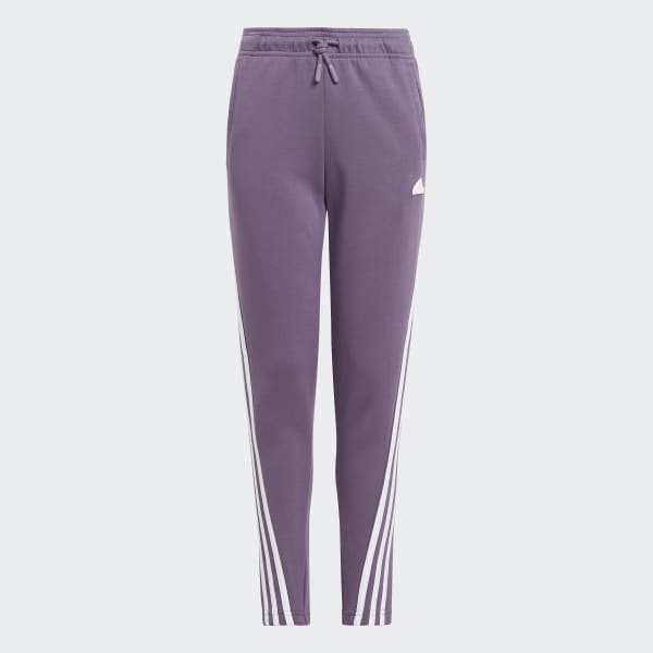 Adidas pants purple shop stripes
