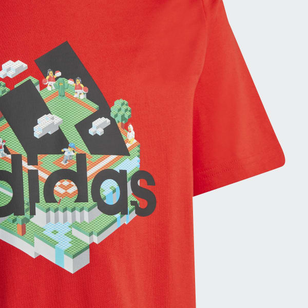 rouge T-shirt graphique adidas x LEGO®