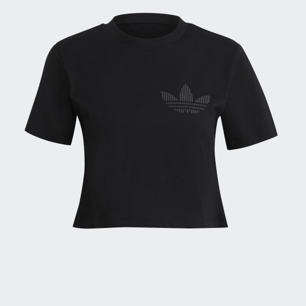 Adidas graphic cropped tee outlet
