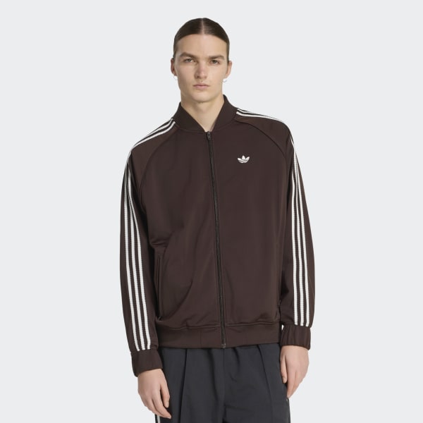アディダス ブリットコア SST トラックトップ - ブラウン | アディダス