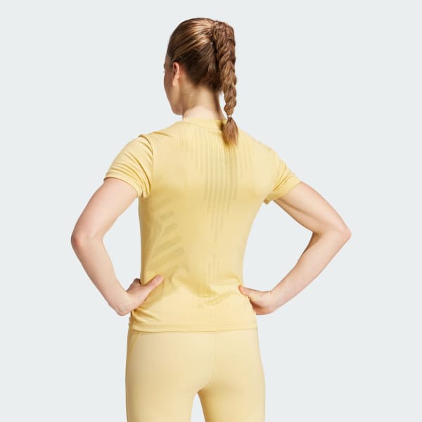 Beige HIIT Airchill Training T-skjorte