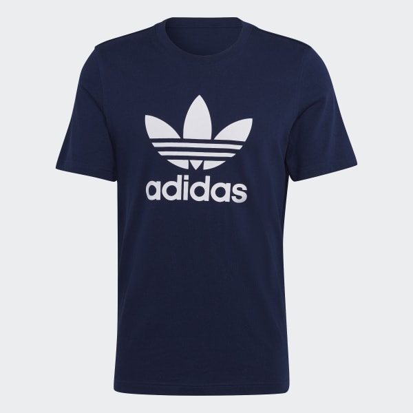 Blauw Adicolor Classics Trefoil T-shirt JLA46