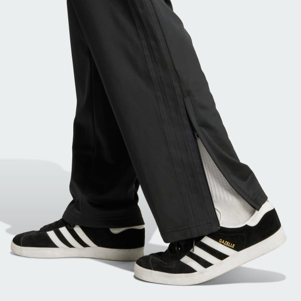 Adidas all black track pants store